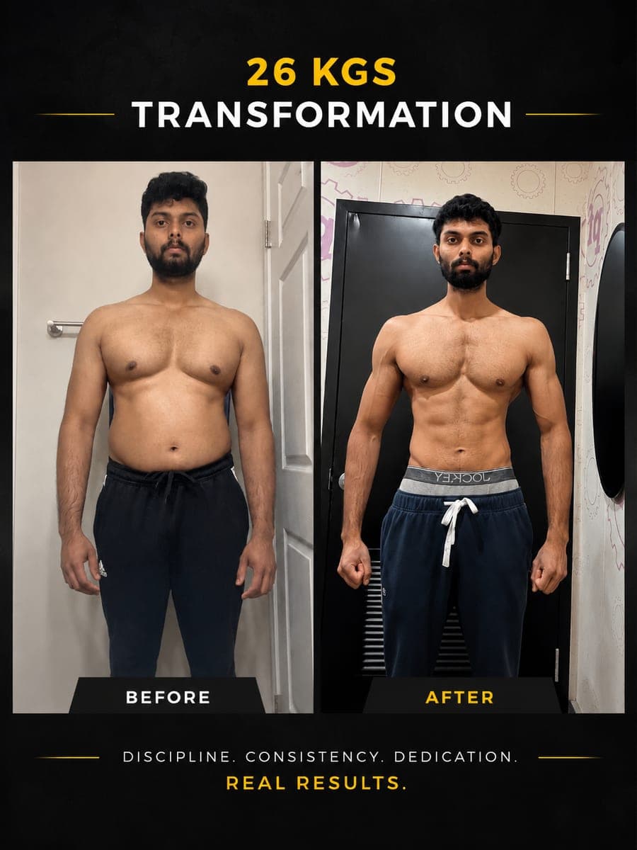 Boring Basics Client — Lost 26 kg
